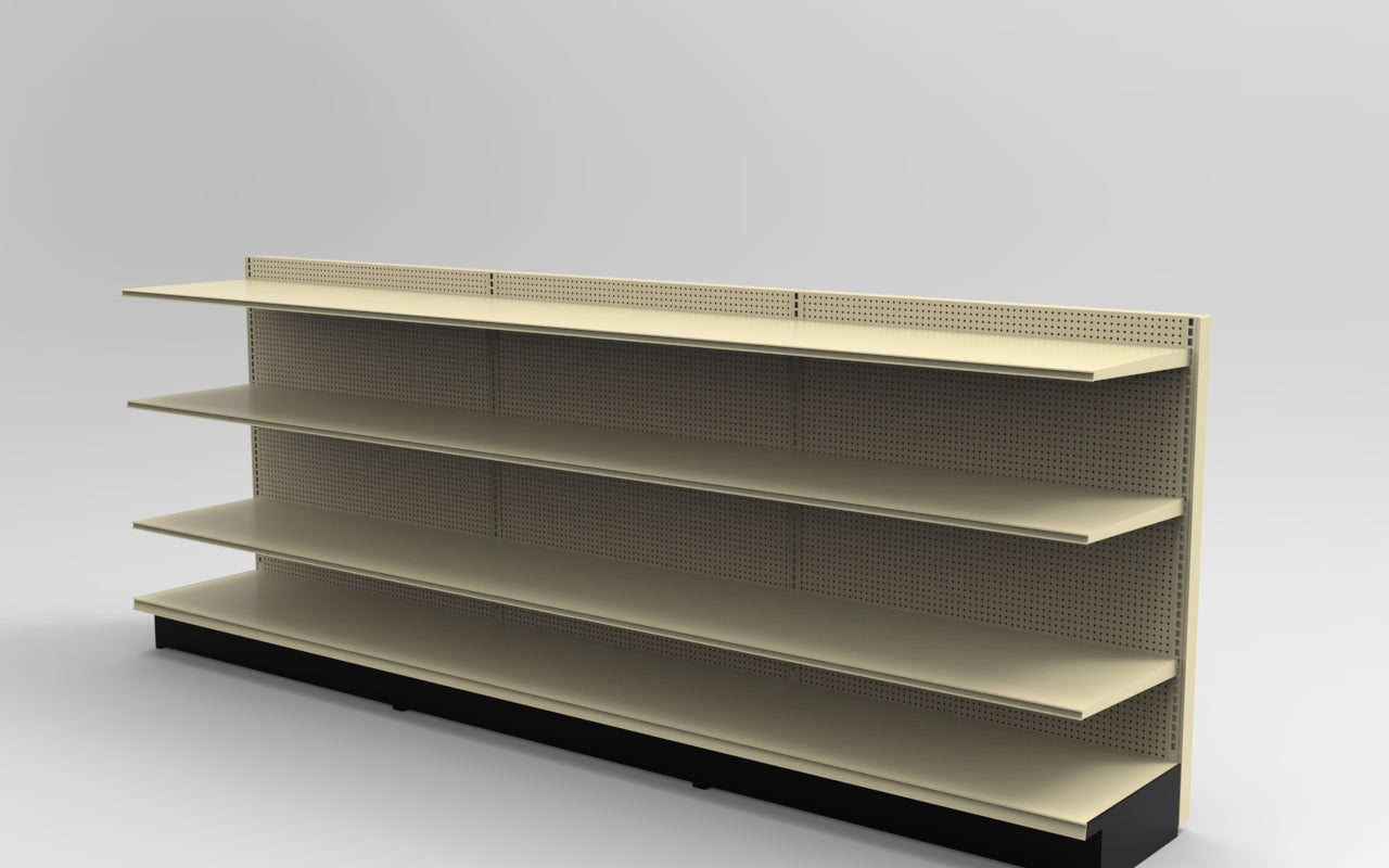 Platinum Lozier Wall - 54" H x 22" D 22" Shelves