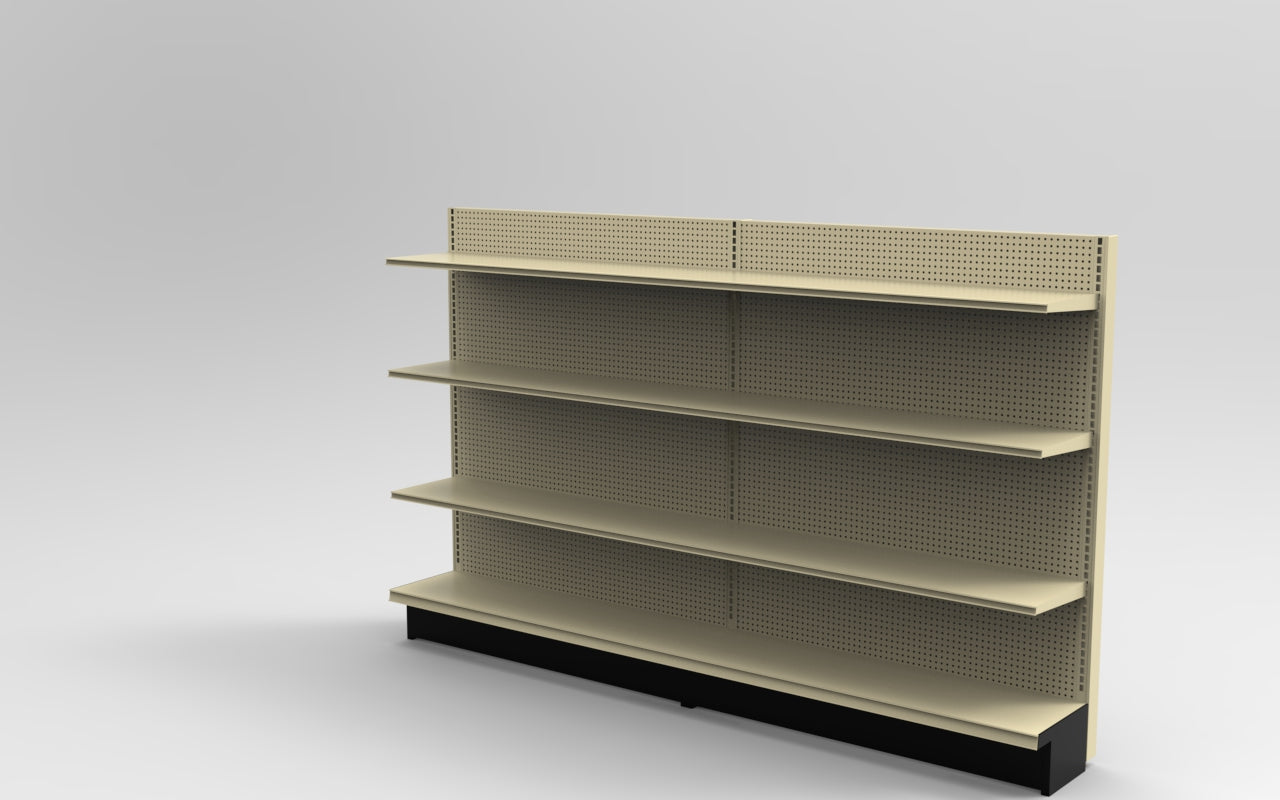 Platinum Lozier Wall - 60" H x 13" D 13" Shelves