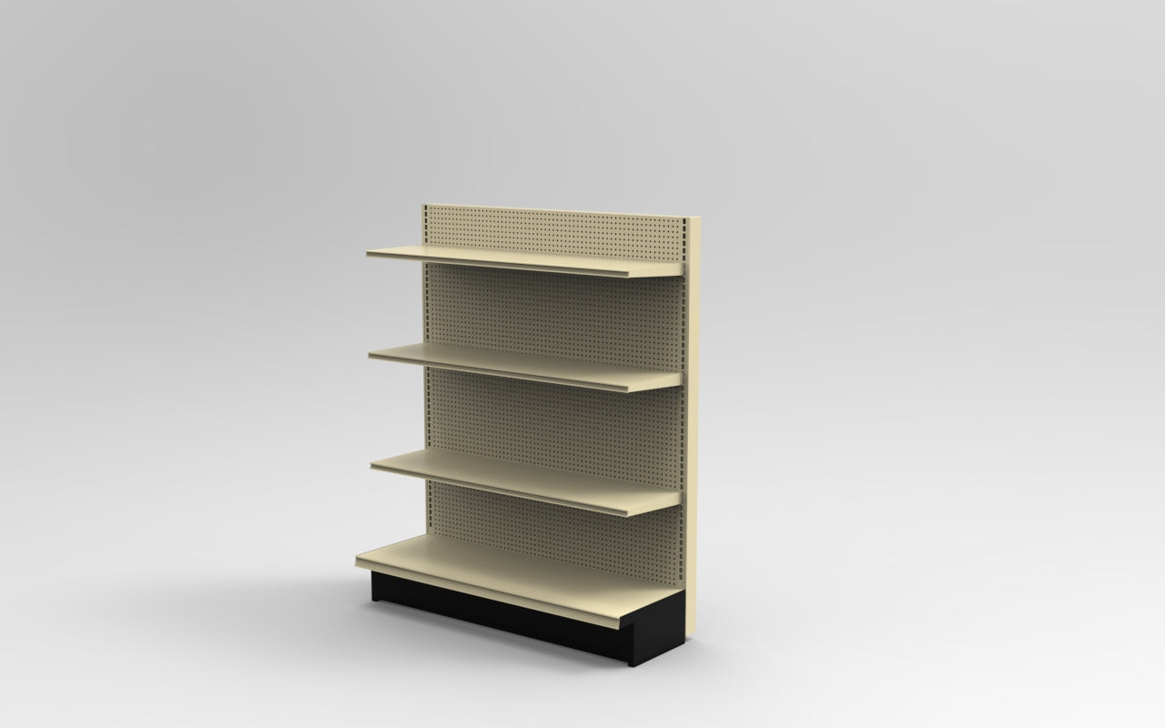 Platinum Lozier Wall - 60" H x 16" D 13" Shelves