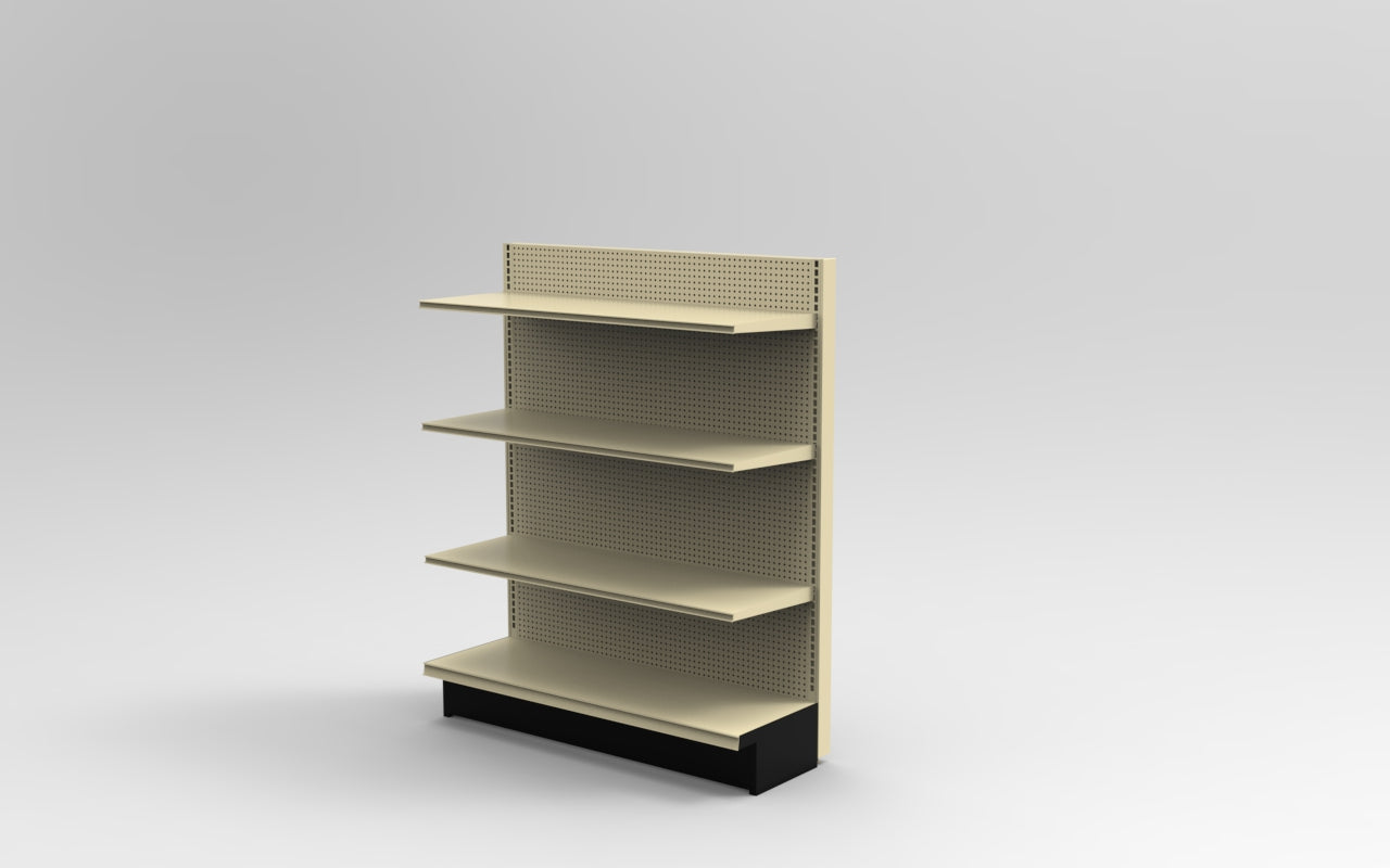 Platinum Lozier Wall - 60" H x 16" D 16" Shelves