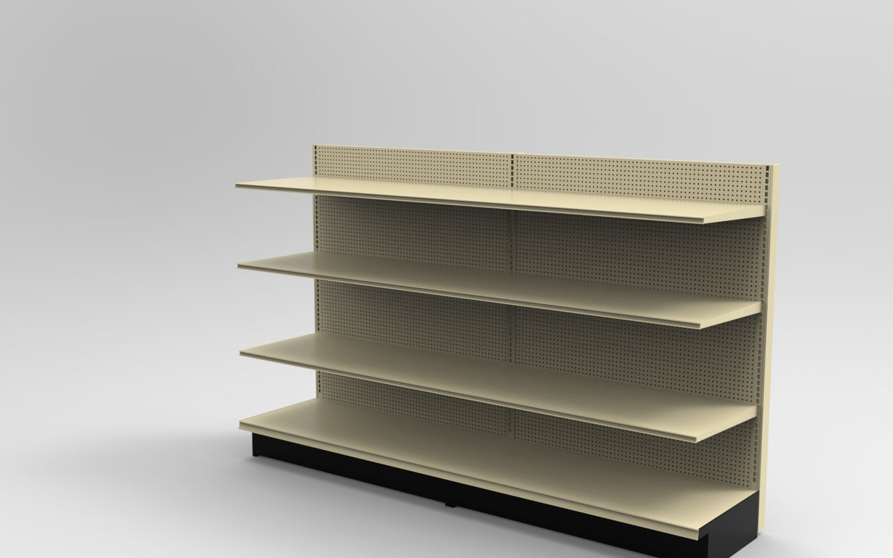 Platinum Lozier Wall - 60" H x 22" D 22" Shelves