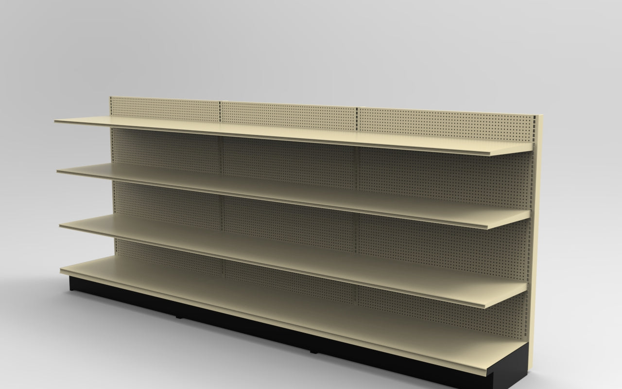 Platinum Lozier Wall - 60" H x 22" D 22" Shelves