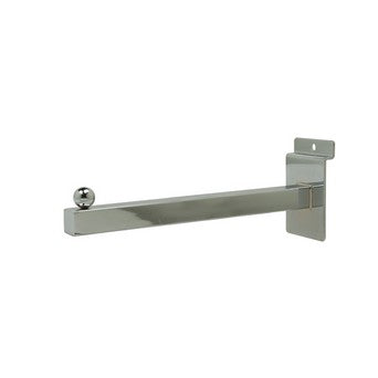 Slatwall Straight Arm Faceout 12" - Various Colors