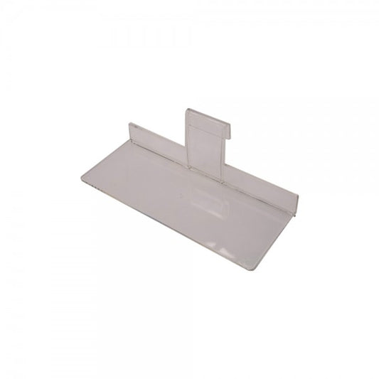 Acrylic Gridwall Shelf 4" x 10"
