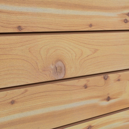 Cedar - Textured Slatwall