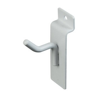 Slatwall Hooks - White Several Sizes