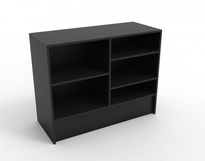 Checkout Counter 4' L x 38" H x 20" D Black