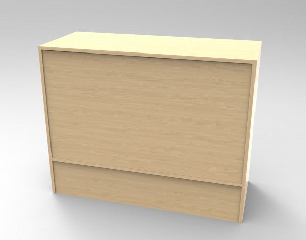 Checkout Counter 4' L x 38" H x 20" D Maple