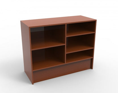 Checkout Counter 4' L x 38" H x 20" D Cherry