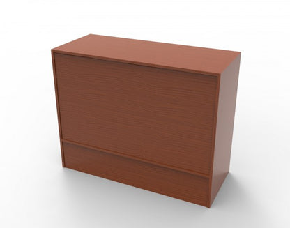 Checkout Counter 4' L x 38" H x 20" D Cherry