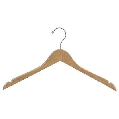 Wood Hanger 17" - Available in Natural or Teak