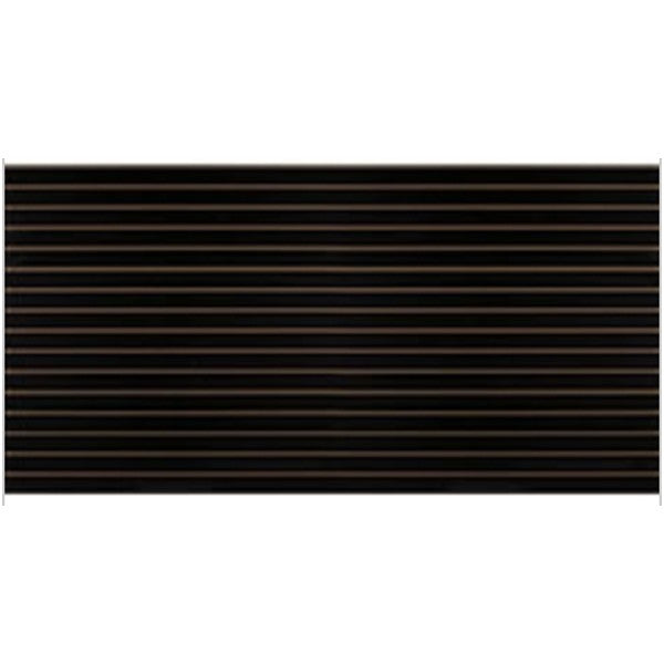 MDF Slatwall Panel 4' x 8' Black Finish