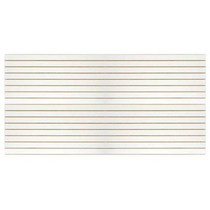 MDF Slatwall Panel 4' x 8' White Finish With Aluminum Insert