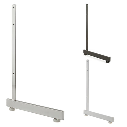 Gridwall Legs L Shaped - Available in Black, White and Chrome