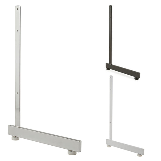 Gridwall Legs L Shaped - Available in Black, White and Chrome