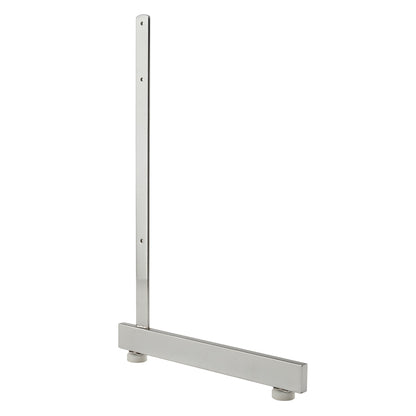 Gridwall Legs L Shaped - Available in Black, White and Chrome