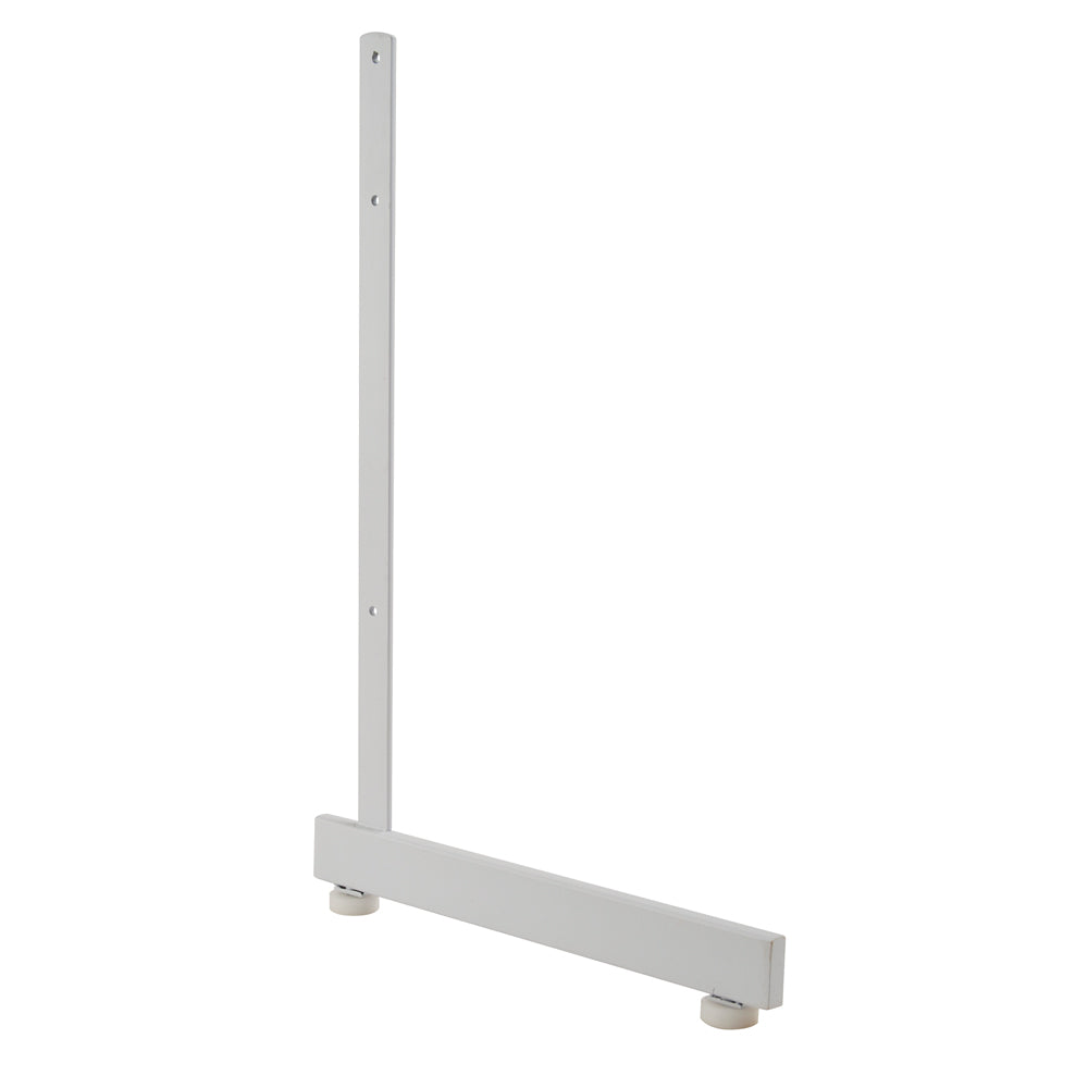 Gridwall Legs L Shaped - Available in Black, White and Chrome