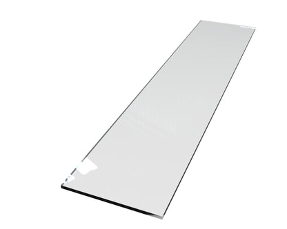 Tempered Glass 10" D - Available in Several Lengths