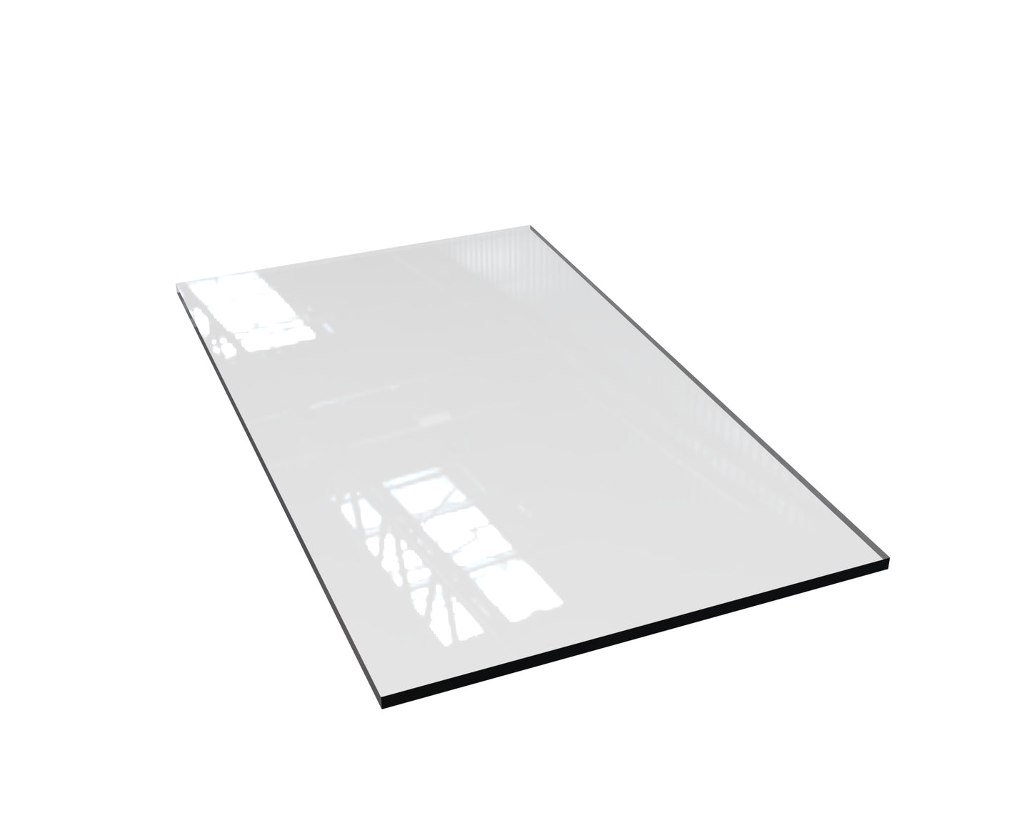 Tempered Glass 14" D - Available in Several Lengths