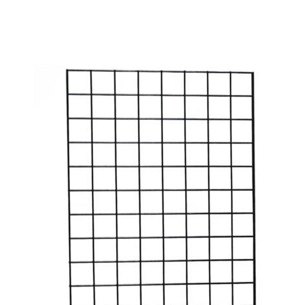 All 2 Ft Wide Black Gridwall Panels Available in Several Heights