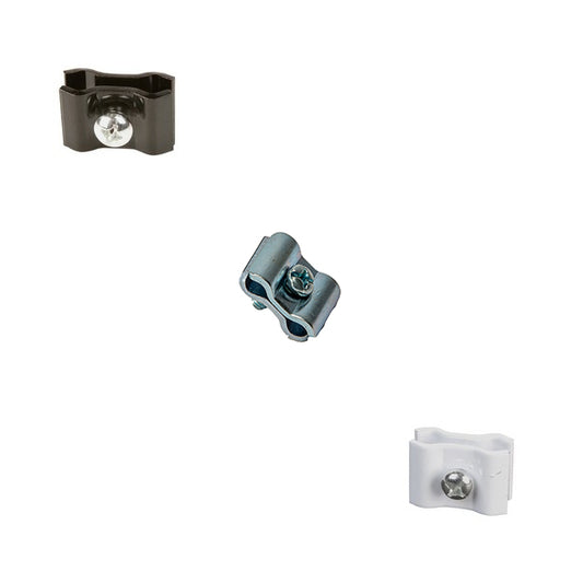 Gridwall Joining Clip - Available in Black, White, or Chrome