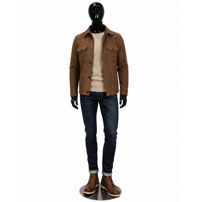 High-Gloss Black Male Mannequin – Full Body Retail Display