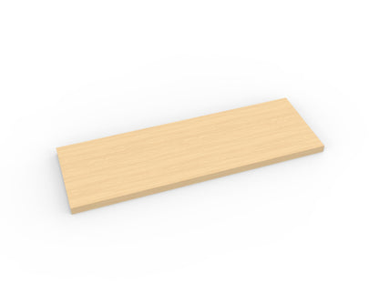 Maple Melamine Wood Shelf 8" D - Available in 24" and 48" Lengths