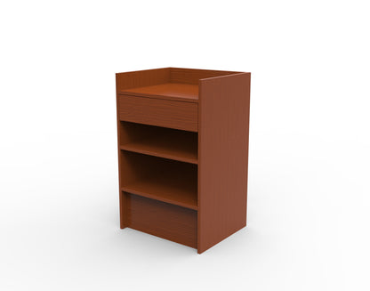 Cherry Register Stand 24" L x 20" W