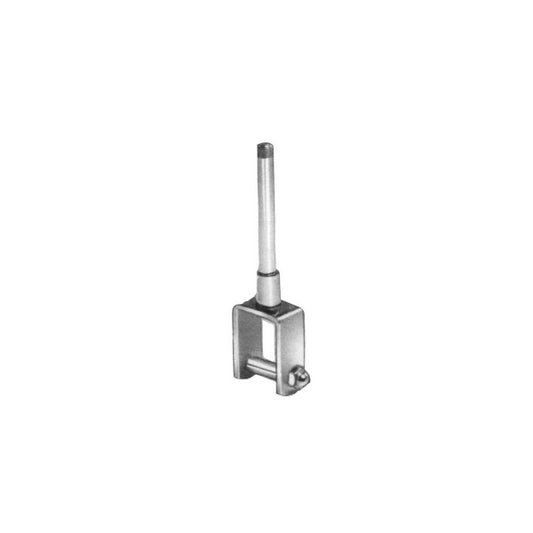 Square Tube Clamp with 3" Stem