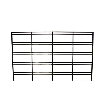 Black Slatgrid Panels 2' x 7'