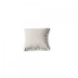 Pillow Pad 4" x 4" White Faux Leather