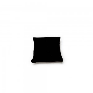3" x 3" Black Velvet Pillow Pad