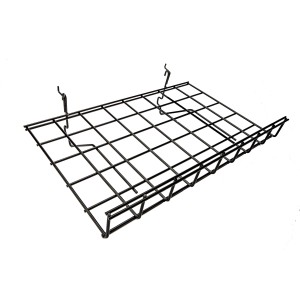 Grid Shelf 15" x 24" Black: BLKS-93