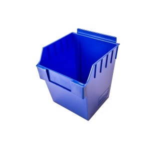 Plastic Slatwall Bins 11" x 11" x 7" BOX4 - Multiple Color Choices Starting At