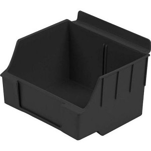 Plastic Slatwall Bins 4 1/2" x 5 1/2" x 3 1/2" BOX1 - Multiple Color Choices Starting At