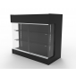 Ledgetop Counter with Showcase Front - 4' Black