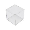 Acrylic 5 Sided Cube 10" W x 10" D x 10"H 