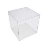 Acrylic 5 Sided Cube 8" x 8" x 8"
