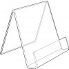 Clear Acrylic Easel With Lip 4" 3 