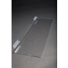 24" x 8" Clear Acrylic Slatwall Shelf 2 