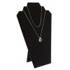 Black Velvet Necklace Easel Display 12" 2 