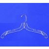 Heavy Duty Plastic Hangers 17" Clear 3 