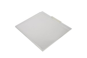 8.5" x 11" Clear Acrylic Slatwall Gridwall Sign Holder 3 