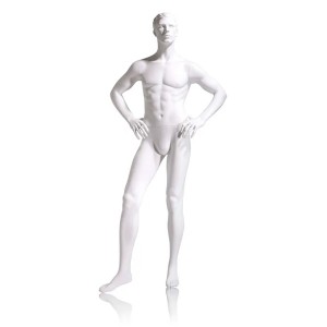 Male Mannequin Hands on Hips