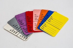 Tags Without Strings Multiple Colors Available 