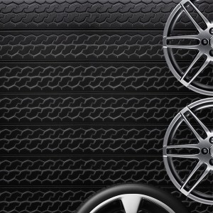 Tire Tread - Textured Slatwall